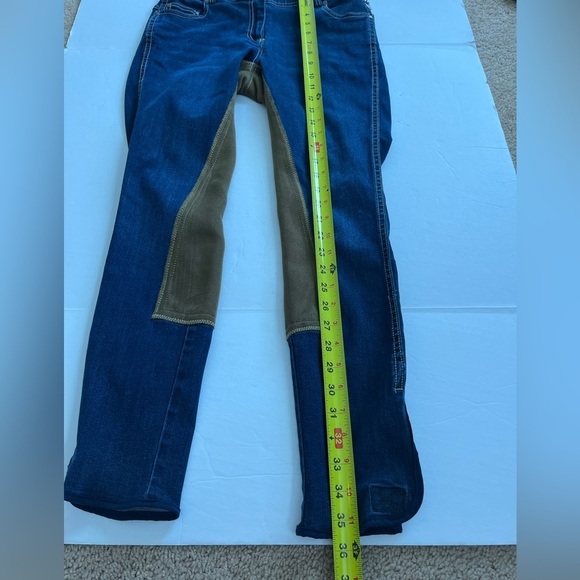 GoodeRider Equestrian Jeans Mid Rise Vintage Wash New with Tags Size 24 R - Picture 9 of 10